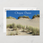 オレゴン砂丘レクリエーションエリアハガキ ポストカード (正面/裏面)