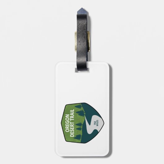 オレゴン砂漠トレイル ラゲッジタグ (裏面縦)