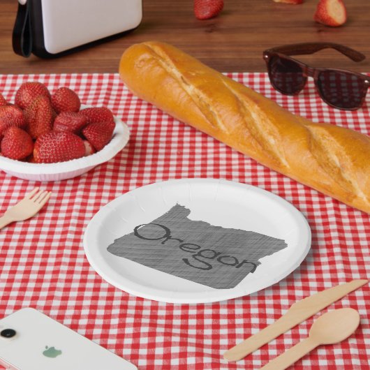 オレゴン紙パーティープレート ペーパープレート (ピクニック)