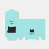 オレゴン結婚州のお気に入りボックスへようこそ,州マップ フェイバーボックス (折り畳みなし)