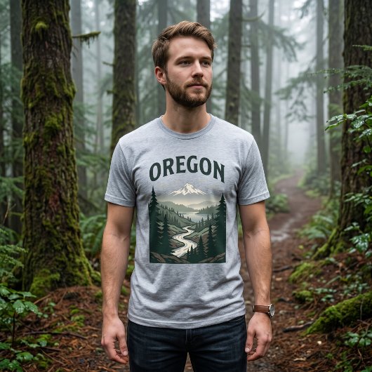 オレゴン美景遺産 Tシャツ