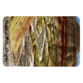 オレゴン色彩の鮮やか州の丘 マグネット (横)