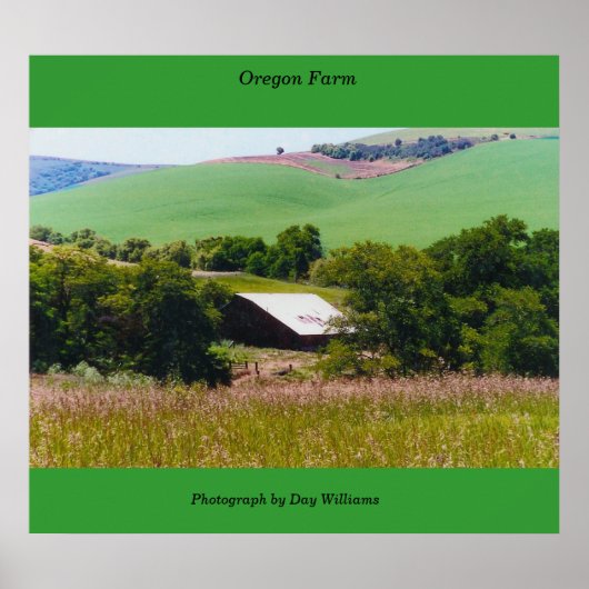 オレゴン農場 ポスター (正面)