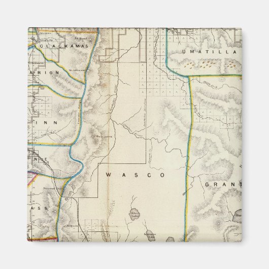 オレゴン2 マグネット (正面)