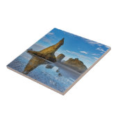 オレゴン3バンドンのバンドンビーチに海が積み重ねられる タイル (側面)