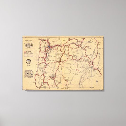 オレゴン6 キャンバスプリント (正面)