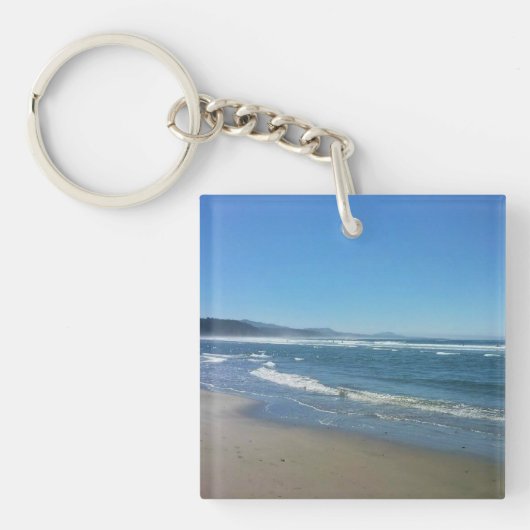 オレゴン，アゲートビーチ キーホルダー (正面)