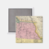 オレゴン、アッパーカリフォルニア、ニューメキシコ マグネット (正面/裏面)