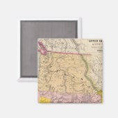 オレゴン、アッパーカリフォルニア、ニューメキシコ マグネット (正面/裏面)