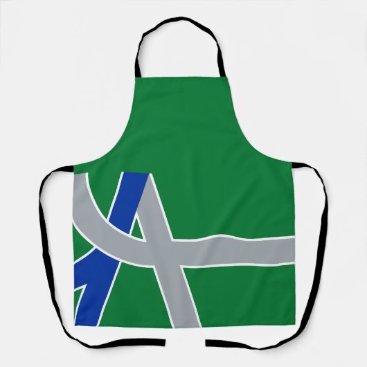 オレゴン・アルバニー州旗 エプロン (正面)