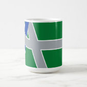 オレゴン・アルバニー州旗 コーヒーマグカップ (中央)