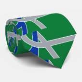 オレゴン・アルバニー州旗 ネクタイ (ロール)