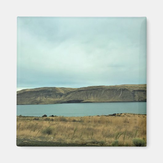 オレゴン，アーリントン，コロンビア川 マグネット (正面)