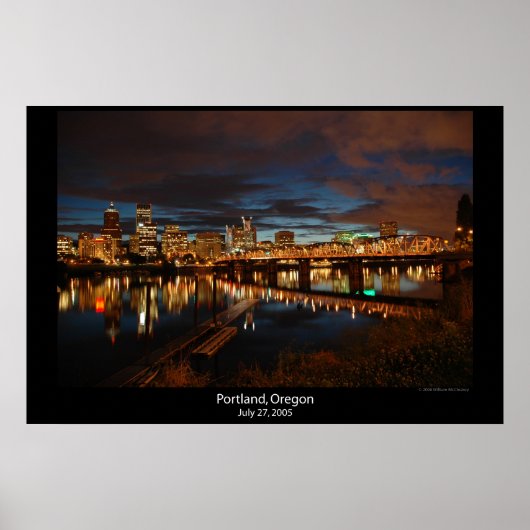 オレゴン,オレゴン,ダウンタウンポートランド ポスター (正面)