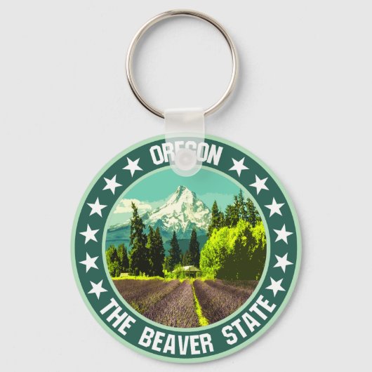 オレゴン キーホルダー (正面)