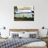 オレゴン，クレセント湖 キャンバスプリント (インサイチュ (寝室))