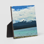 オレゴン，クレセント湖 フォトプラーク (正面)