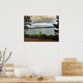 オレゴン，クレセント湖 ポスター (キッチン)