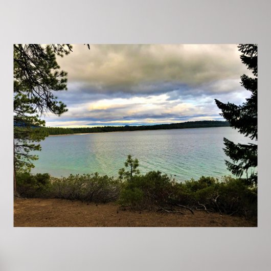 オレゴン，クレセント湖 ポスター (正面)