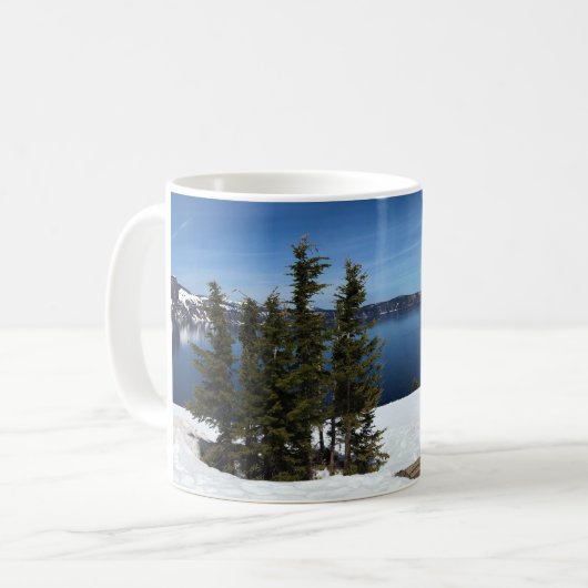 オレゴン,クレーター湖 コーヒーマグカップ (正面左)