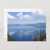 オレゴン，クレーター湖 ポストカード (正面/裏面)