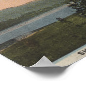 オレゴン，コロンビア川 ポスター (角)