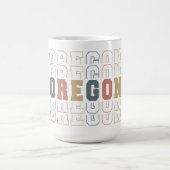 オレゴン コーヒーマグカップ (中央)