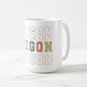 オレゴン コーヒーマグカップ (正面右)