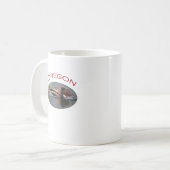 オレゴン コーヒーマグカップ (正面左)