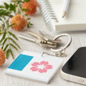 オレゴン，サレム州旗 キーホルダー (正面右)