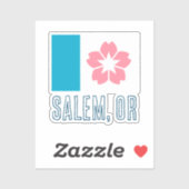 オレゴン，サレム州旗 シール (シート)