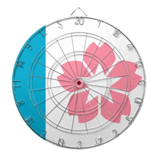 オレゴン，サレム州旗 ダーツボード (正面)