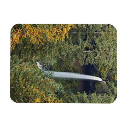 オレゴン、シルバー秋州パーク、ノース秋 マグネット (横)