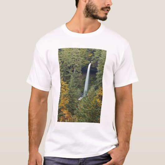 オレゴン、シルバー秋州パーク、ノース秋 Tシャツ (正面)
