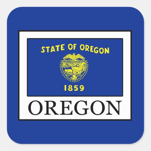 オレゴン スクエアシール (正面)