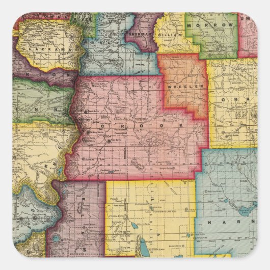 オレゴン スクエアシール (正面)