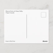 オレゴン，ダイアモンド・レイク ポストカード (裏面)