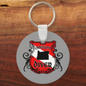 オレゴン・ダイバー キーホルダー (正面)