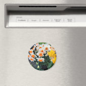 オレゴン，ダフォジルとチューリップ マグネット (インサイチュ (食洗機))