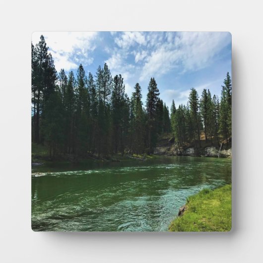 オレゴン，デシュテスリバー フォトプラーク (正面)