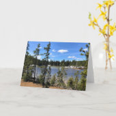 オレゴン・デビルズ・レイク カード (黄色い花)