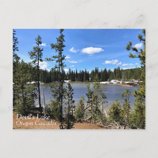 オレゴン・デビルズ・レイク ポストカード (正面)