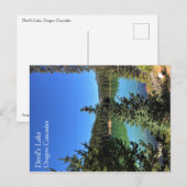 オレゴン・デビルズ・レイク ポストカード (正面/裏面)