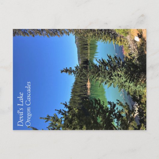オレゴン・デビルズ・レイク ポストカード (正面)