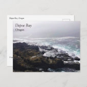 オレゴン，デポー湾 ポストカード (正面/裏面)
