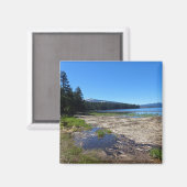 オレゴン，デービス湖 マグネット (正面/裏面)