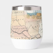 オレゴン・トレイルの古地図 (背面)