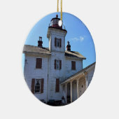 オレゴン，ニューポート，ヤキナベイライトハウス セラミックオーナメント (右)