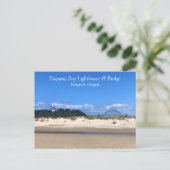 オレゴン,ニューポート,ヤキナベイライトハウス ポストカード (スタンド正面)