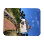 オレゴン，ニューポート，ヤキナベイライトハウス マグネット (横)